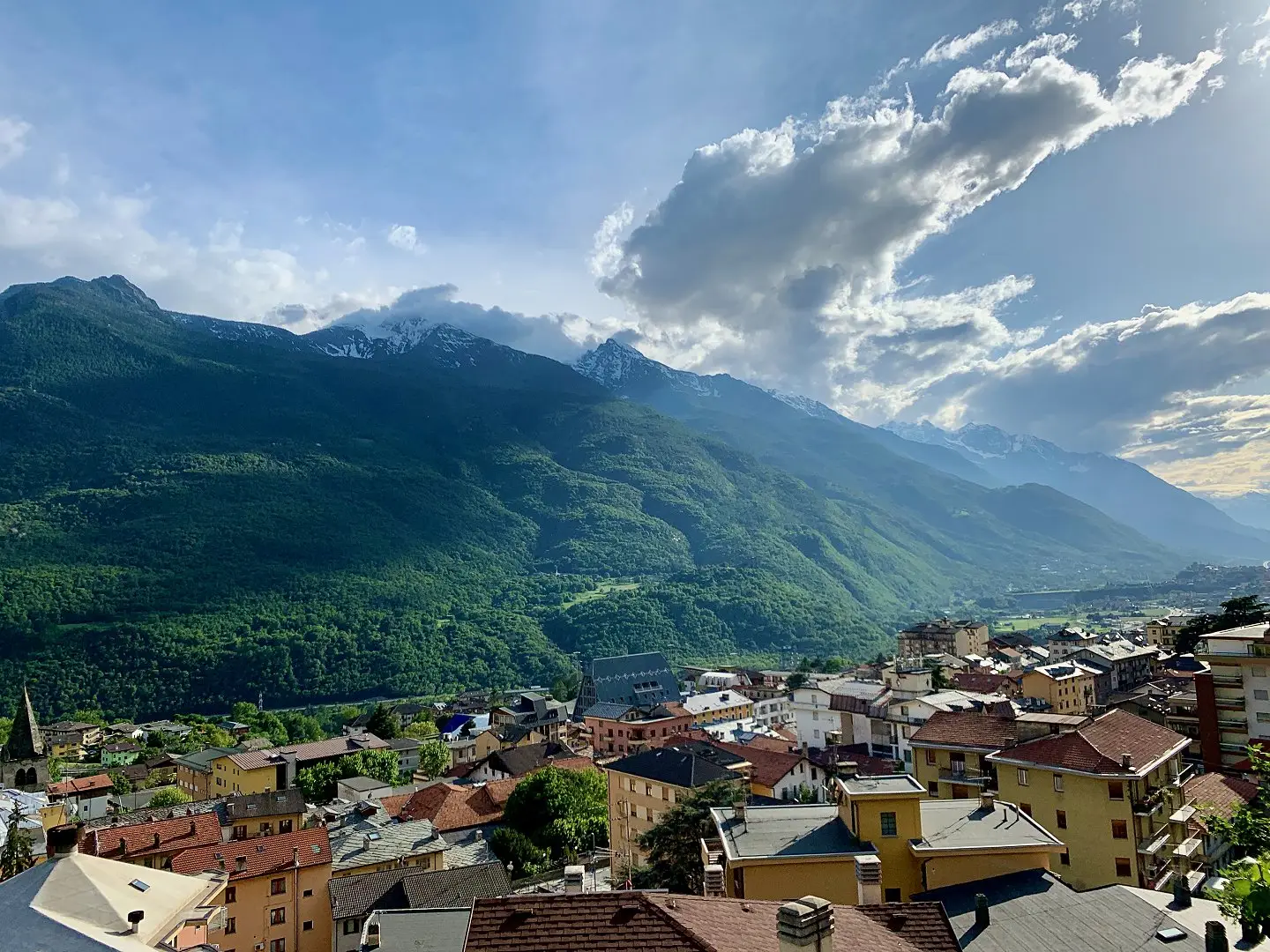 Panoramica di Saint-Vincent